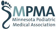 Logo Recognizing St. Cloud Foot & Ankle's affiliation with Minnesota Podiatric Medical Association